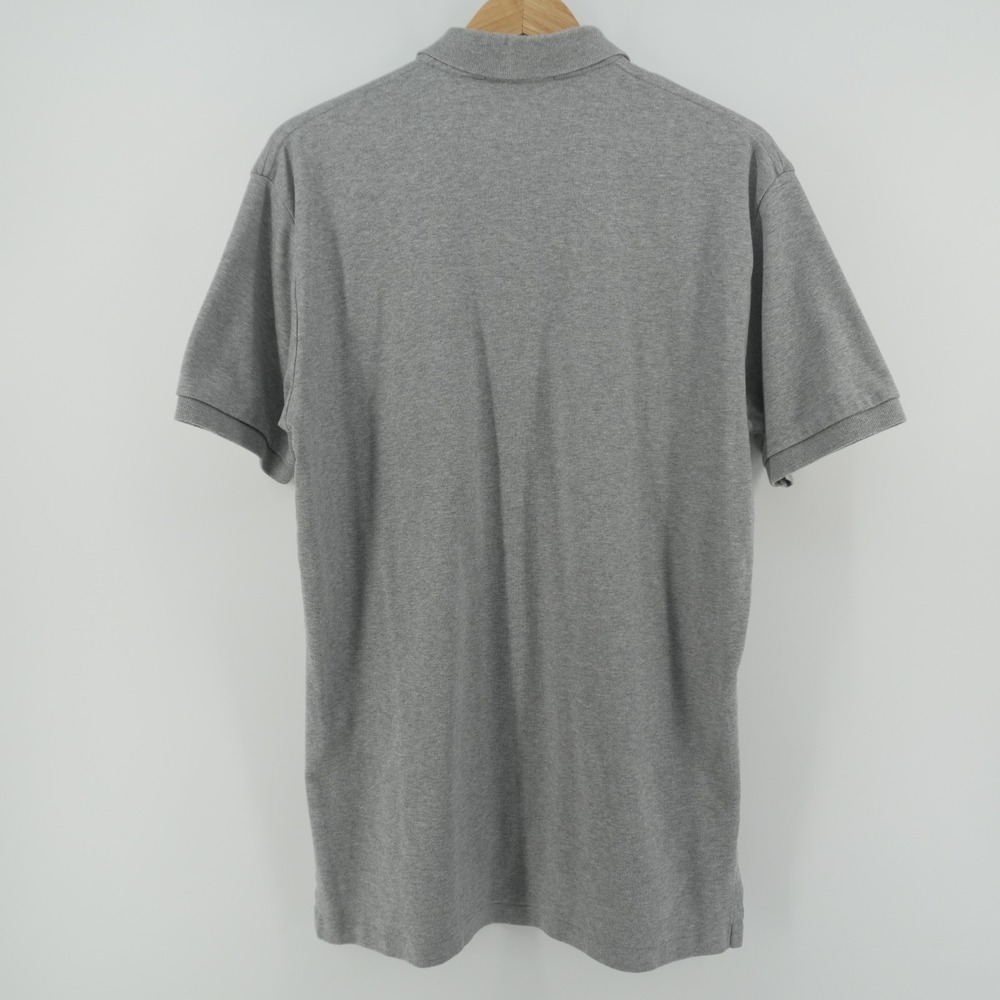 Polo Ralph Lauren Polo Shirt Mens M Gray Short Sleeve Classic Fit Pony Logo - Picture 3 of 8